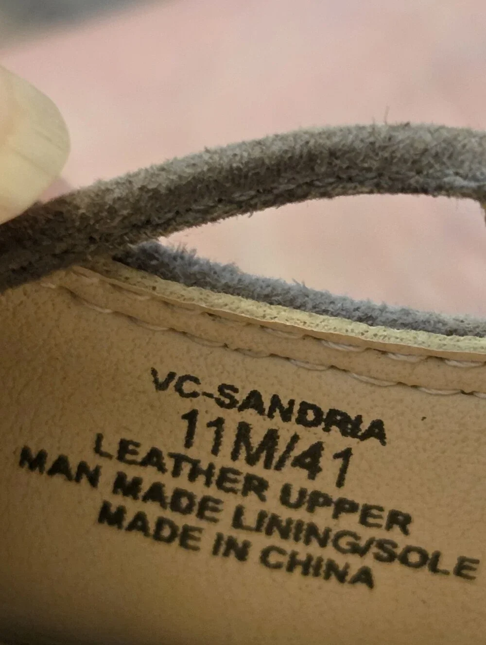 Vince Camuto Taupe Suede Lace-Up 